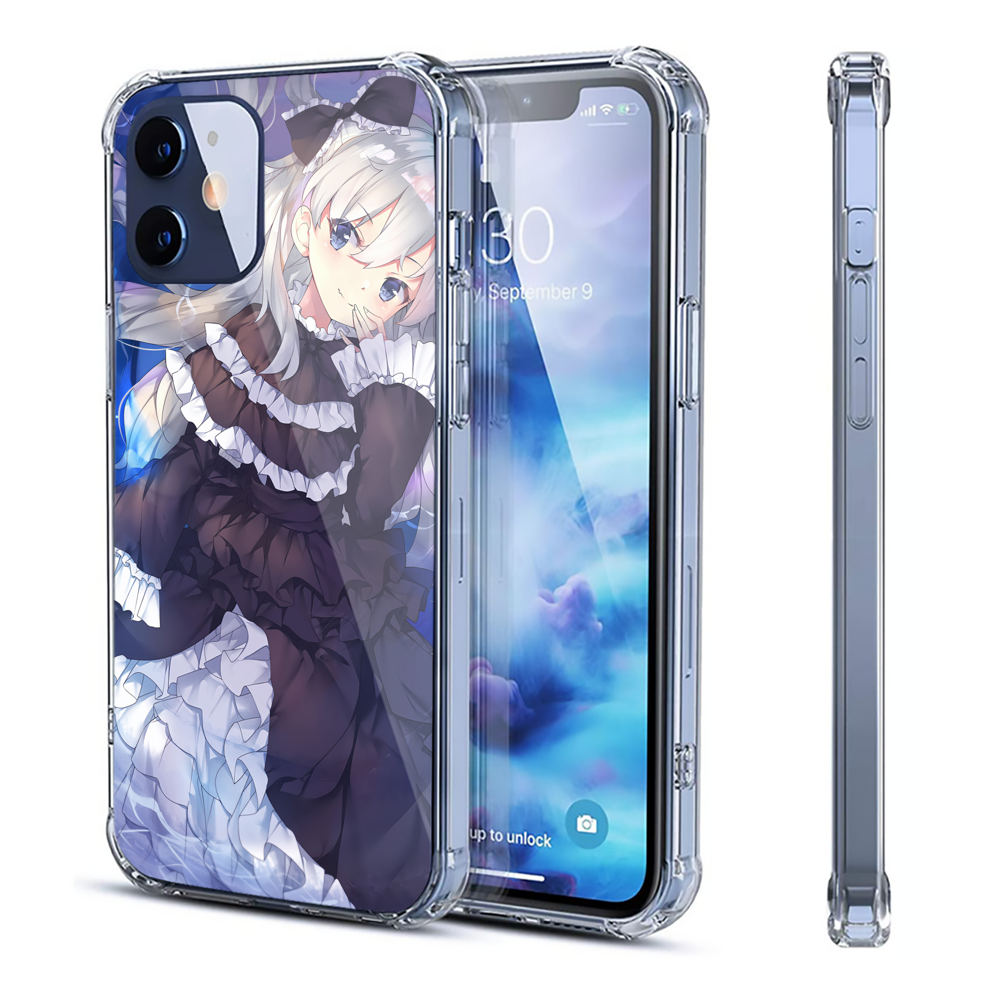 （画像用） 遊☆戯☆王 Yu-Gi-Oh! 【iPhone 12シリーズ対応】透明スマホケース（クリアソフトケース）